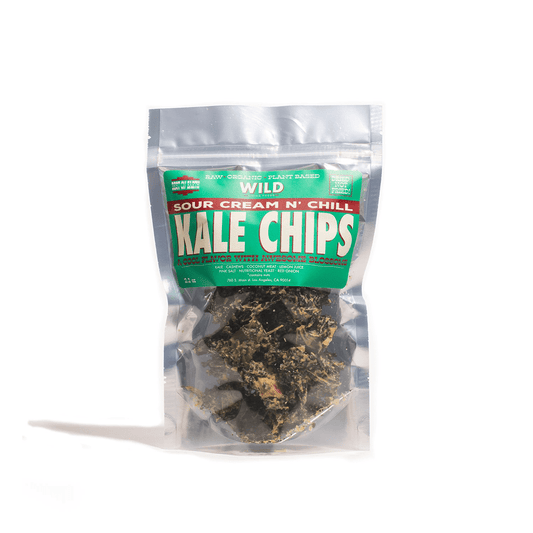 WILDLIVINGFOODS Sour Cream N' Chill Kale Chips